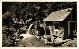 ** T2/T3 Gyergyószentmiklós, Gheorgheni; Gyilkostói áramfejlesztő / Power Generator Near Lacul Rosu, Water Wheel (EK) - Sin Clasificación