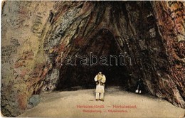 ** T2/T3 Herkulesfürdő, Baile Herculane; Rablóbarlang / Räubershöhle / 'den Of Thieves', Cave (kopott Sarkak / Worn Corn - Sin Clasificación