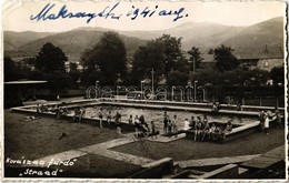 * T3 1941 Kovászna, Covasna; Strand, Fürdőzők, Medence / Swimming Pool, Bathing People. Photo (Rb) - Sin Clasificación
