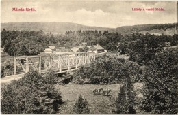 T2 1911 Málnás-fürdő, Malnas Bai; Vasúti Híd / Railway Bridge - Ohne Zuordnung