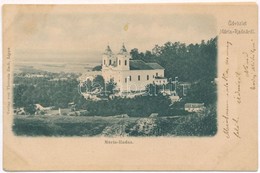* T4 1901 Máriaradna, Radna (Lippa, Lipova); Kegytemplom. Kiadja Theresia Zach / Pilgrimage Church (ázott / Wet Damage) - Ohne Zuordnung