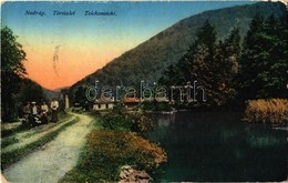 T2/T3 1918 Nadrág, Nadrag, Steinacker; Tó. Kiadja Rusz Árpád / Teich / Lake (EK) - Ohne Zuordnung