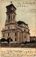 * T3/T4 Nagykároly, Carei; Római Katolikus Templom. Kiadja Csókás László / Catholic Church (r) - Sin Clasificación