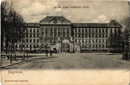 ** T3 Nagyvárad, Oradea; M. Kir. Honvéd Hadapród Iskola. Kiadja Sonnenfeld Adolf / K.u.K. Military Cadet School (EB) - Sin Clasificación