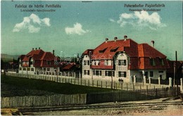 ** T1/T2 Péterfalva, Petersdorf, Petresti; Fabrica De Hartie Petrifalau, Locuintele Functionarilor / Petersdorfer Papier - Non Classés