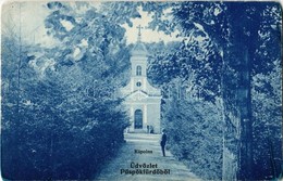 ** T3 Püspökfürdő, Szentlászlófürdő, Baile 1 Mai;   Kápolna. Kiadja Helyfi László. Wagner 'Hangszer Király' Reklám A Hát - Sin Clasificación