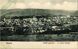 ** T2 Szamosújvár, Gherla; Látkép, Vasútállomás. Kiadja A. Deacu Nr. 11. / General View With Railway Station - Sin Clasificación