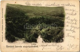 T2/T3 1904 Szováta, Szovátafürdő, Sovata; Látkép. Weinrich S. Udv. Fényképész Felvétele / General View (EK) - Zonder Classificatie