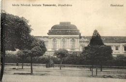 * T3 Temesvár, Timisoara; Józsefváros. Iskolanővérek Intézete, Homlokzat / Nunnery, School, Facade - Képeslapfüzetből /  - Unclassified