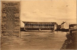 T2 1913 Torda, Turda; A Tordai 100 éves Fa Híd. Füssy József Kiadása / The 100 Years Old Wooden Bridge - Unclassified