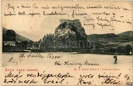 T2/T3 1901 Árvaváralja, Oravsky Podzámok; Árva Vára Keletről / Oravsky Hrad / Castle (EK) - Ohne Zuordnung