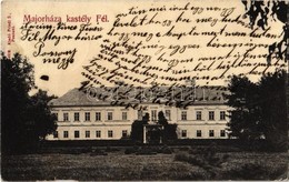 * T3/T4 1907 Fél, Tomásov; Majorháza, Jeszenák Kastély. Kiadja Friedl S. / Castle (b) - Zonder Classificatie