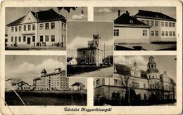 * T3 Magyardiószeg, Diószeg, Velky Diosek; Kastély, Ccukorgyár. Karsai János Kiadása / Castle, Sugar Factory (EB) - Zonder Classificatie