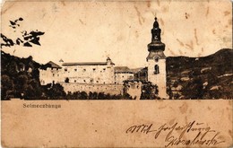 T3 1905 Selmecbánya, Banská Stiavnica;  Óvár. Joerges özv. és Fia / Stary Zámok / Old Castle (fl) - Zonder Classificatie