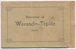 ** T2/T3 Varasdfürdő, Warasdin-Töplitz, Varazdinske Toplice; Kihajtható Leporello 3 Lappal / Folding Leporello With 3 Ca - Non Classés