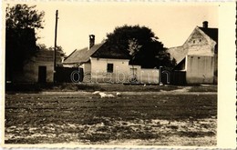 * T2 1941 Nagykárolyfalva, Károlyfalva, Karlsdorf, Banatski Karlovac; Utcakép, Házak / Street View, Houses. Photo - Zonder Classificatie
