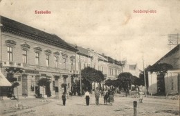 T2 Szabadka, Subotica; Széchényi Utca, Spitzer és Klein üzlete, Lipsitz Kiadása / Street, Shops - Zonder Classificatie