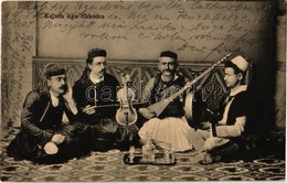 T2/T3 Shkoder, Shkodra, Skutari; Folk Musicians (EB) - Ohne Zuordnung