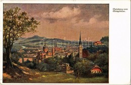 T2/T3 Salzburg Vom Stieglkeller, Postkartenzentrale Ferd. Morawetz / General View, Church S: Andr. Roth (EK) - Sin Clasificación