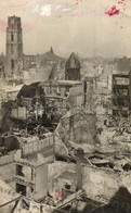 * T2/T3 1940 Rotterdam, Overzicht Van De Verwoestig Der Binnenstad / View After The WWII German Bombings, Ruins. Foto S. - Sin Clasificación
