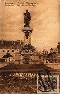 T2 Warsaw, Warszawa, Warschau; Pomnik Mickiewicza / Mickiewicz Denkmal / Monument. TCV Card - Sin Clasificación