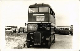 * T2 Hartlepool, Double-decker Bus, Photo (non PC) - Sin Clasificación