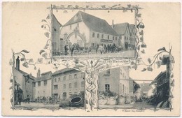 ** T2/T3 Baiersdorf, Schübel'sche Brauerei / Brewery And Beer Hall. Art Nouveau (EK) - Zonder Classificatie