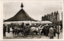 T2/T3 1938 Berlin, Internationale Handwerks-Ausstellung, Magyar Csárda / Crafts Exhibition, Hungarian Tavern + 'Internat - Zonder Classificatie