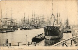 ** T2/T3 Hamburg, Hafenpartie / Harbor, Sailing Ships (EK) - Zonder Classificatie