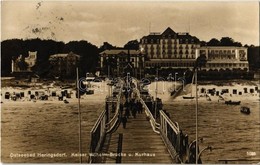 T2/T3 Heringsdorf, Kaiser Wilhelm-Brücke Und Kurhaus / Pier, Spa (fl) - Zonder Classificatie