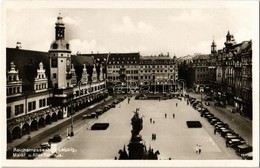 ** T1/T2 Leipzig, Reichsmessestadt, Markt Und Altes Rathaus / Market Square, Town Hall - Zonder Classificatie