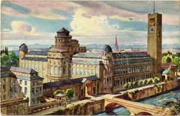 ** T2/T3 München, Munich; Ansicht Von Nordwest, Offizielle Postkarte Des Deutschen Museums, J. Lindauersche Univ.-Buchha - Zonder Classificatie