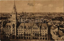 * T2/T3 München, Munich; Rathaus / Town Hall (worn Corner) - Zonder Classificatie