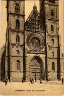 ** T1/T2 Nürnberg, Portal Der Lorenzkirche / Church, Portal - Zonder Classificatie