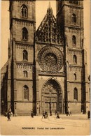 ** T1/T2 Nürnberg, Portal Der Lorenzkirche / Church, Portal - Sin Clasificación