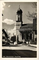 ** T1 Oberammergau, Hauptstrasse / Main Street, Church - Zonder Classificatie