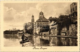 ** T2/T3 Passau, Innquai; Raphael Tuck & Sons Spezialanfertigung 'Büttenrand' / Town, Church - Zonder Classificatie