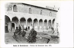 ** T2/T3 Grottaferrata, Badia, Portico Del Bramante / Abbey, Archway (minor Surface Damage) - Ohne Zuordnung