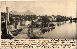 T2/T3 1904 Pallanza, Lago Maggiore / Lake + 'Hotel Metropole E Poste A. Giovaninetti Pallanza' Cancellation (EK) - Zonder Classificatie