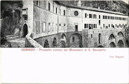 ** T2/T3 Subiaco, Prospetto Esterno Del Monastero Di S. Benedetto / Monastery Of St. Benedict - Sin Clasificación