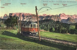 ** T3 Südtirol, Ritten-Bergbahn Gegen Die Dolomiten / Mountain Railway (Rb) - Non Classés