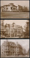 1928 Bucharest, Busuresti; 3 Photo Postcards - Non Classificati