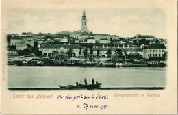 ** T2 1899 Beograd, Belgrád, Belgrade; Landungsplatz / Dock, Ships - Non Classés