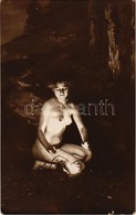 ** T2/T3 Nude Lady, Vintage Erotic (non PC) (EK) - Non Classés