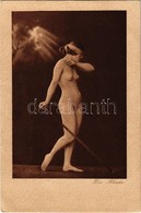 ** T2 Die Blinde. Erotic Postcard With Blind Lady. Moderne Künstler 409. - Sin Clasificación