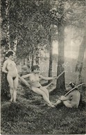 * T2 Vintage Erotic Nude Ladies. Künstler Akt-Studie (non PC) - Ohne Zuordnung