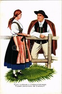 ** T2 Typy Ludowe Z Cieszynskiego / Types Polonais De Cieszyn / Polish Folk Costumes From Cieszyn, Folklore, Akropol 192 - Sin Clasificación