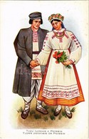 ** T2/T3 Typy Ludowe Z Polesia / Types Polonais De Polesie / Polish Folk Costumes From Polesia, Folklore, Akropol 192/15 - Sin Clasificación