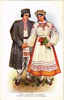 ** T2/T3 Typy Ludowe Z Polesia / Types Polonais De Polesie / Polish Folk Costumes From Polesia, Folklore, Akropol 192/15 - Zonder Classificatie