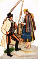 ** T2 Typy Ludowe Lowickie / Types Polonais De Lowicz / Polish Folk Costumes From Lowicz, Folklore, Akropol 192/4 S: W.B - Sin Clasificación